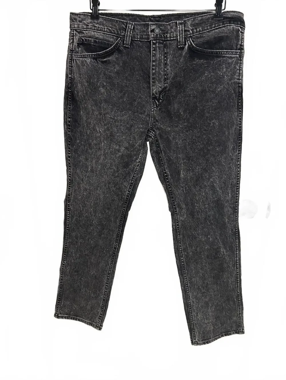 Levi’s 511 36x30 black acid wash denim jeans